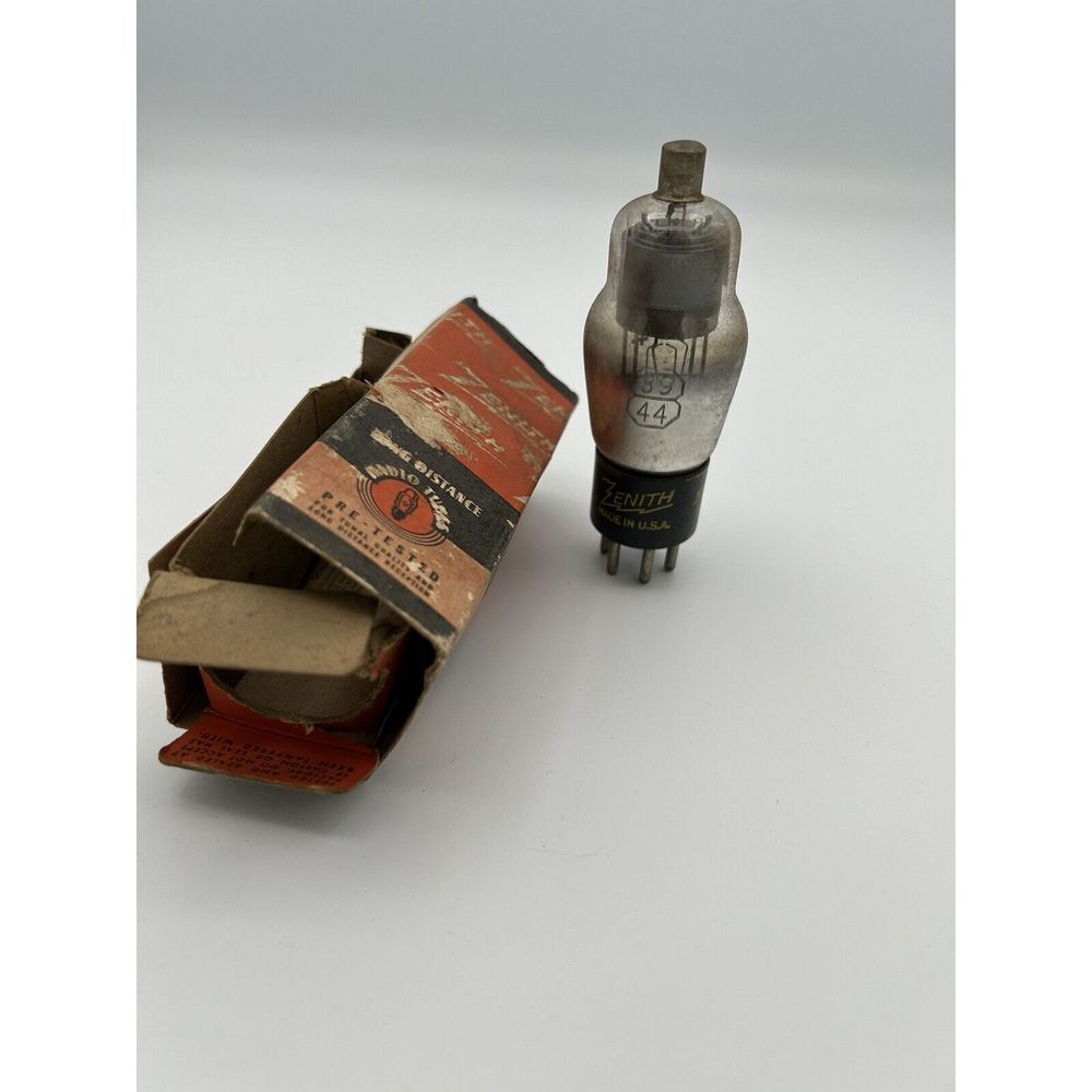 Vintage Zenith 39/44 VT-49 139 NU239 Pentode Radio‎  Audio Vacuum Tube Valve- B